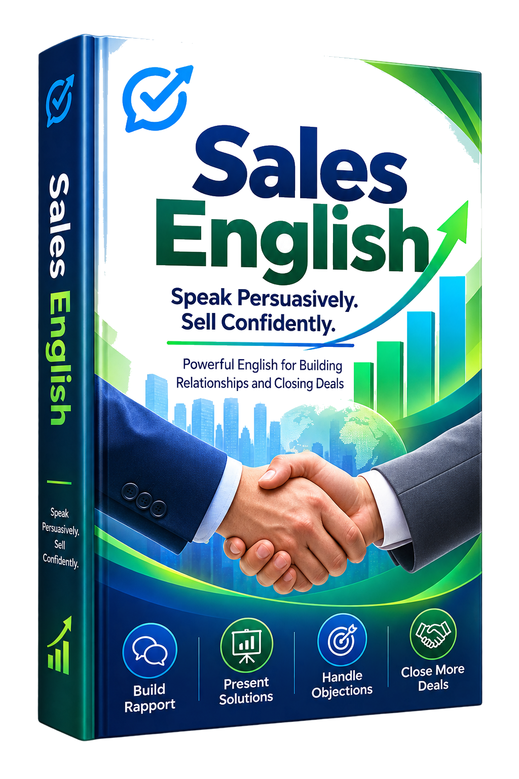 Sales English course book cover